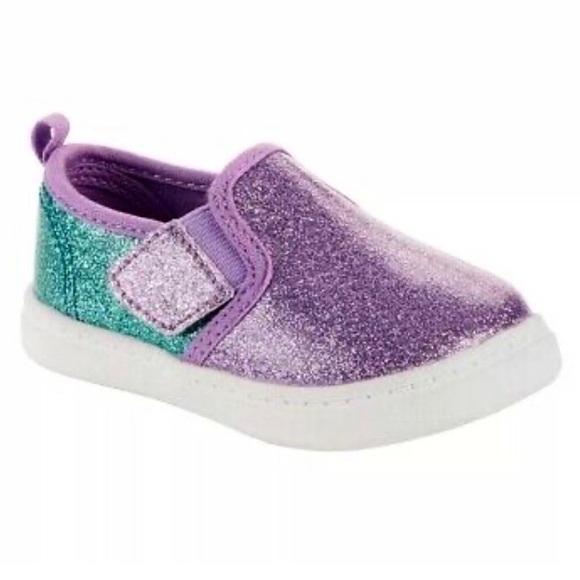 wonder nation Other - 💜 Wonder Nation Toddler Glitter Velcro Shoes 5